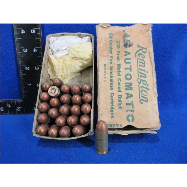 Collector Ammo - 45 ACP (PICK UP ONLY) 230gr MC Rem.
