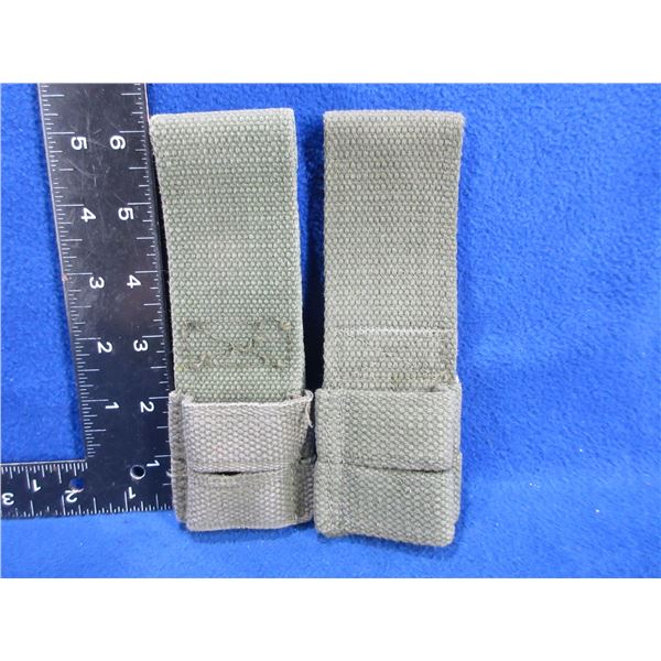 2 Canadian C1-A1 Bayonet Scabbard Frogs