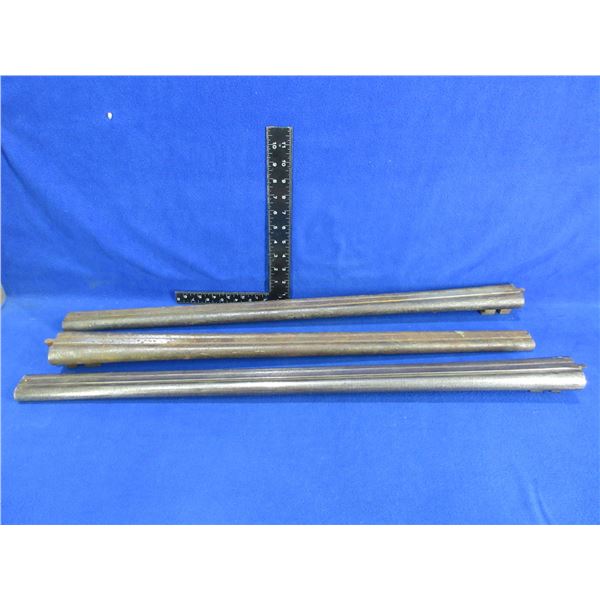 3 Barrels Only - 3 Unknown SXS Barrels in 12 Ga.