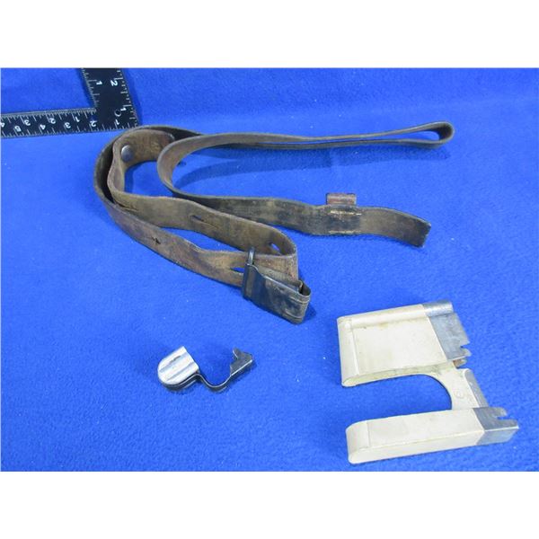 Schmidt Rubin K31 Muzzle Cap, Sling and Stripper Clip