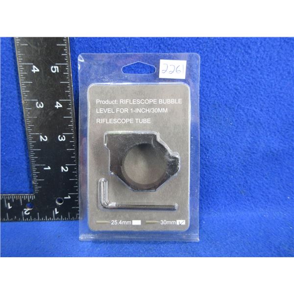 NEW - 30MM Riflescope Bubble Level with Compass