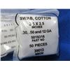 Image 2 : NEW - Cotton Swabs - 2.5" x 2.5" - 6 Packs of 50