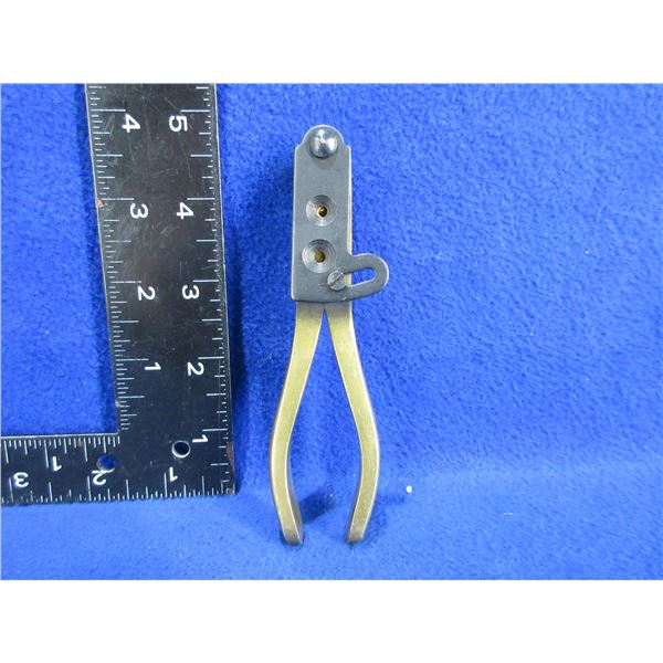 Vintage Brass Double Cavity Bullet Mold