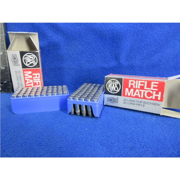 22 LR (PICK UP ONLY) RWS Dynamit Nobel Cartridges