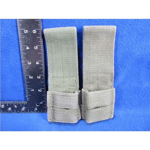 2 Canadian C1-A1 Bayonet Scabbard Frogs
