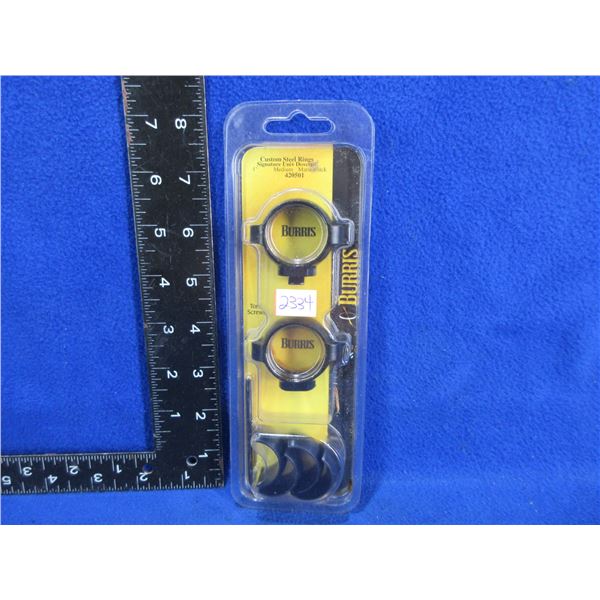 Burris Custom Steel 1" Medium Matte Scope Rings