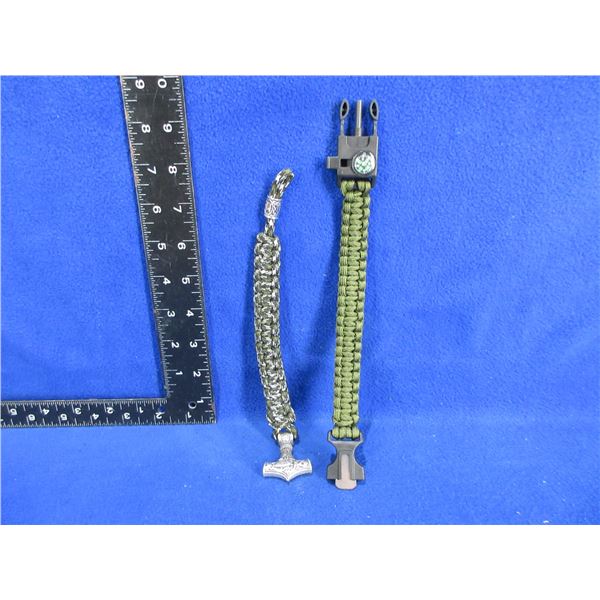 NEW - 2 Paracord Bracelets