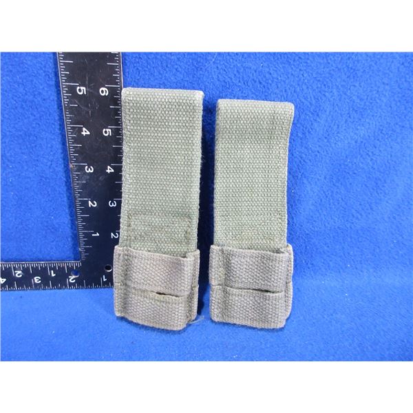 2 Canadian C1-A1 Bayonet Scabbard Frogs