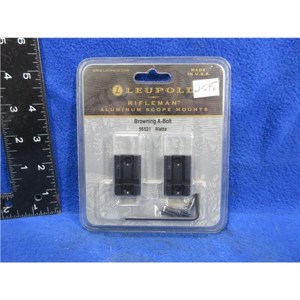 NEW - Leupold Browning A-Bolt Aluminum Scope Mounts