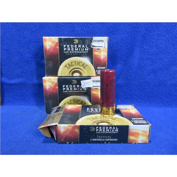 12 Ga. 2 3/4" 00Buck (PICK UP ONLY) Federal Shotshells