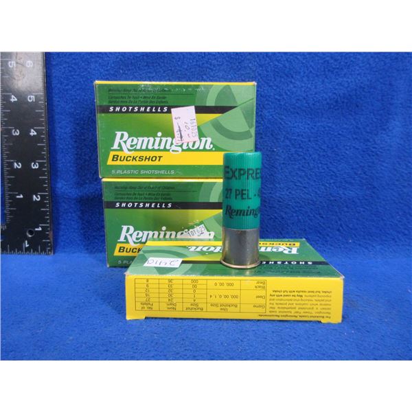 12 Ga. 2 3/4" 4Buck (PICK UP ONLY) Remington Shotshells