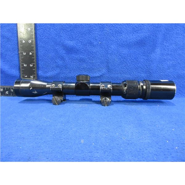Armsport 1.75-5x32 Scope with Rings - Appears Clear