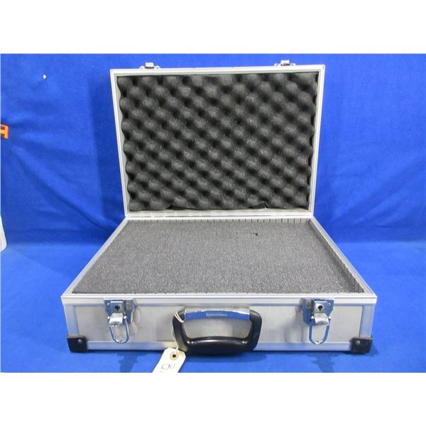 Aluminum Hard Case with Foam - 18" x 13" x 6" - No Keys