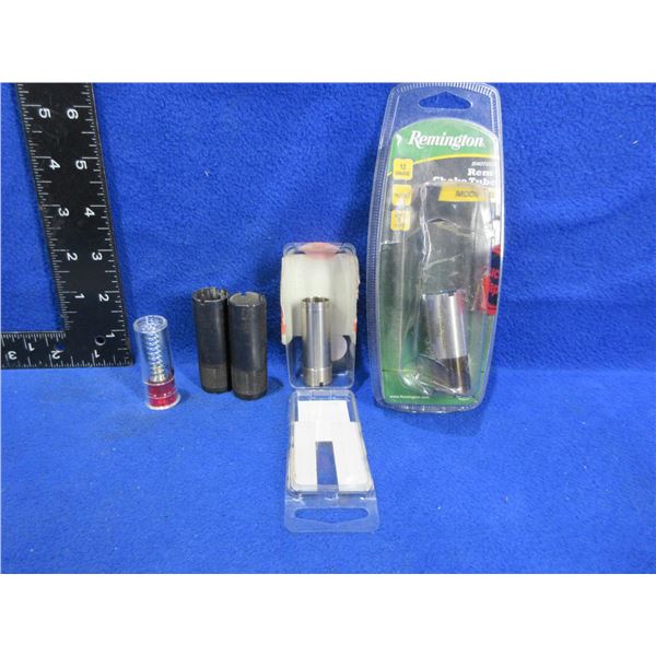 Lot of Misc. 12 and 20 Ga. Chokes and 20 Ga. Snap Cap