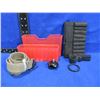 Image 1 : Lot of Misc. - Sling w/ Swivels, Cartridge Carrier, MTM Case
