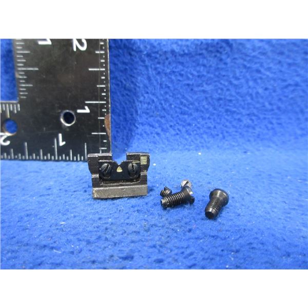 Unknown Adjustable Rear Sight and Screws