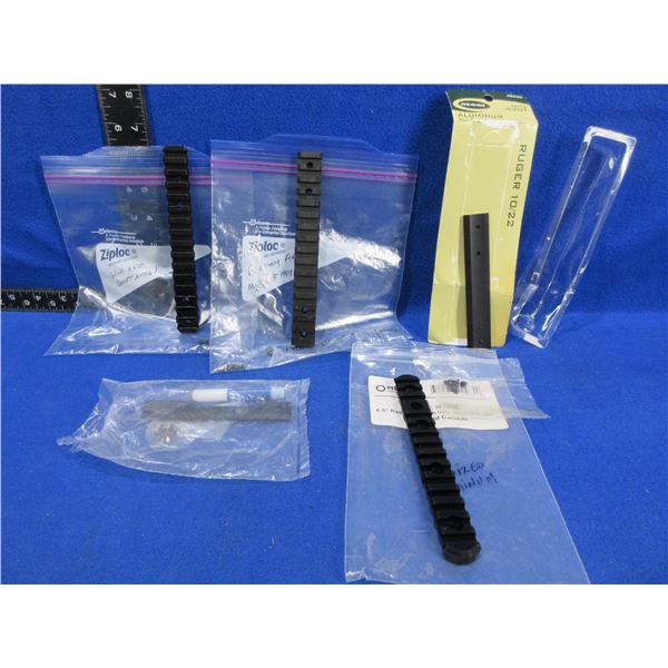 Lot of 5 Misc. Scope Bases