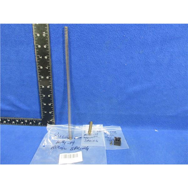 Ruger Mini-14 Recoil Spring, Hammer Spring, Rear Sight