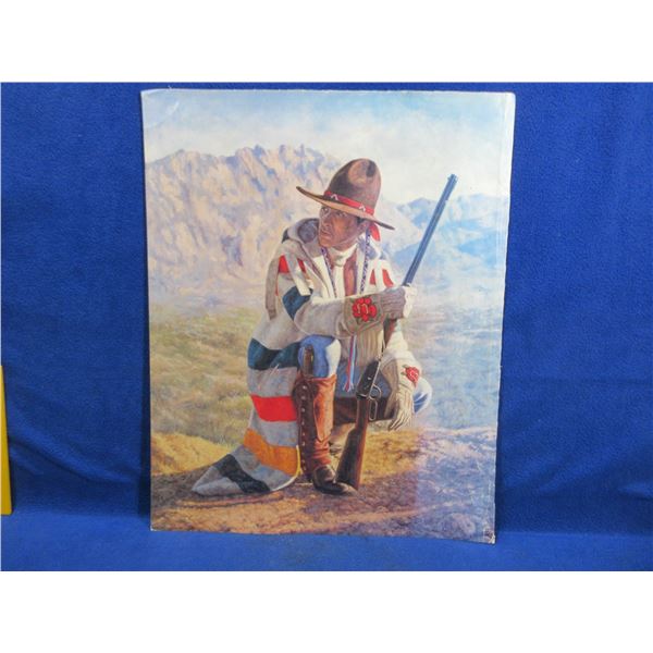 Mountain Man Litho by Ken Freeman - 20" x 16"