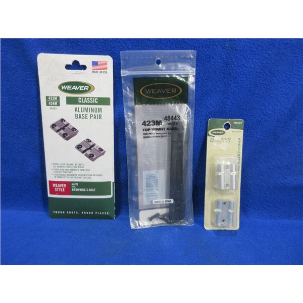 NEW - 3 Weaver Base Sets