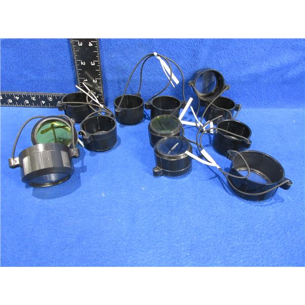 6 Pairs of Lens Covers - All Appear Clear