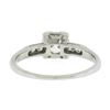 Image 3 : Vintage Jabel 18k Gold GIA 0.57 ctw European Diamond w/ Accents Engagement Ring
