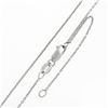 Image 1 : Antique Platinum 0.42 ctw European Diamond Solitaire Pendant w/ Adjustable Chain