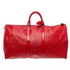 Image 1 : Louis Vuitton Red Epi Leather Keepall 55 Travel Bag