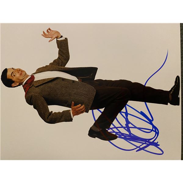 Mr. Bean Rowan Atkinson signed movie photo