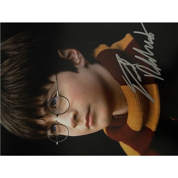 Harry Potter Daniel Radcliffe signed movie photo