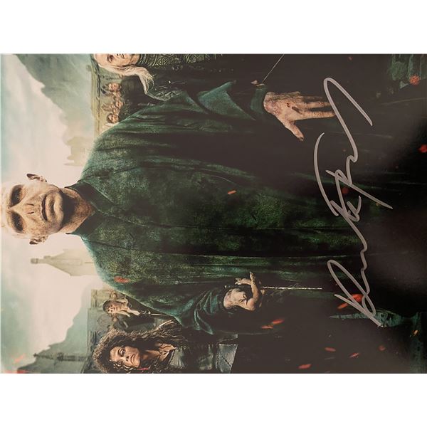 Harry Potter Ralph Fiennes signed movie photo