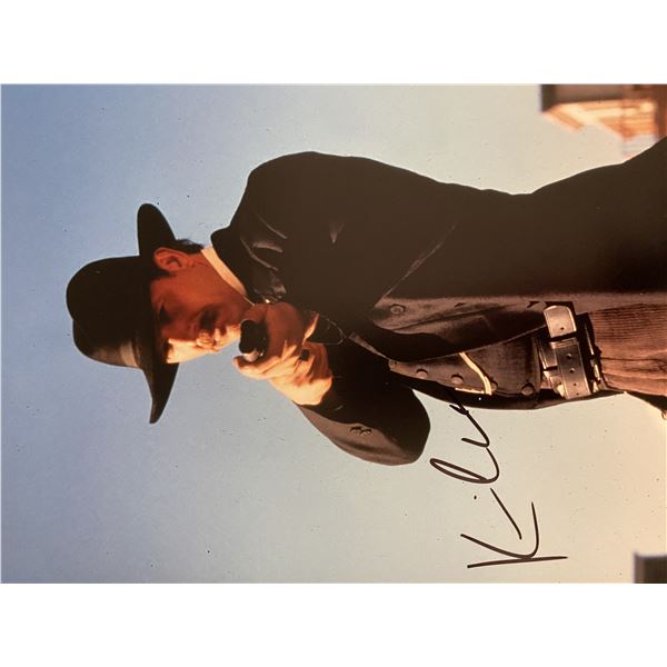 Wyatt Earp Kevin Costner signed movie photo