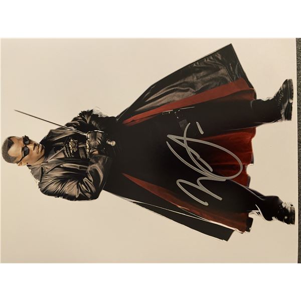 Blade Wesley Snipes signed movie photo