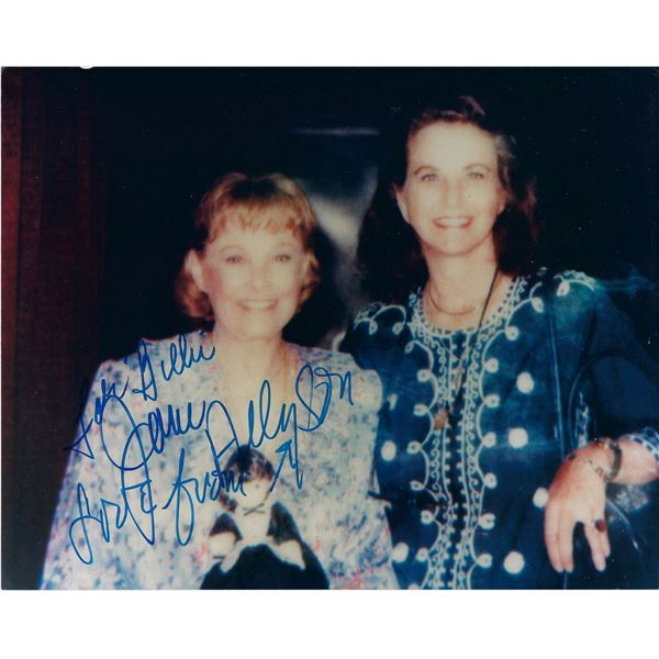 June Allyson signed photo