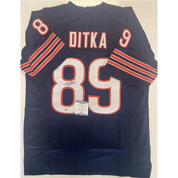 Chicago Bears Mike Ditka signed jersey- Beckett authenticated