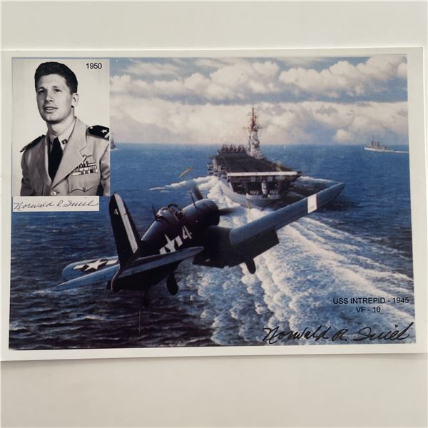 WW2 Military Norwald Quiel signed photo