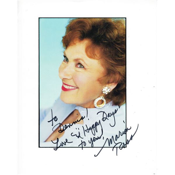 Marion Ross signed photo