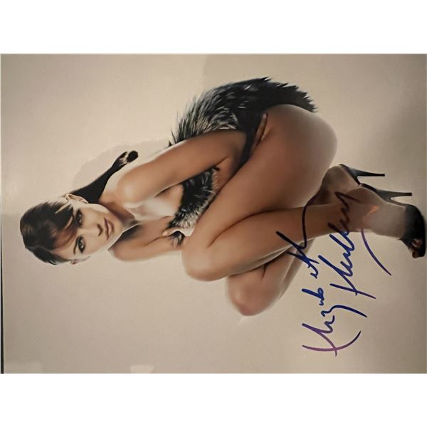 Elizabeth Hurley signed photo