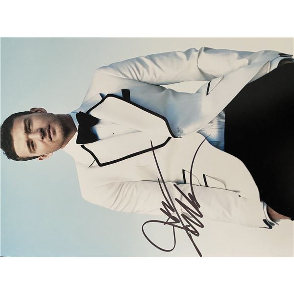 Justin Timberlake signed photo