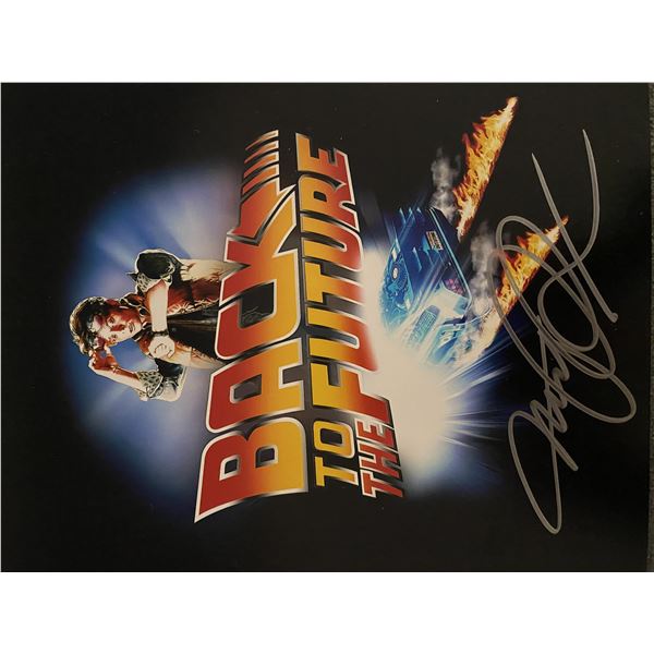 Back To The Future Michael J. Fox signed photo