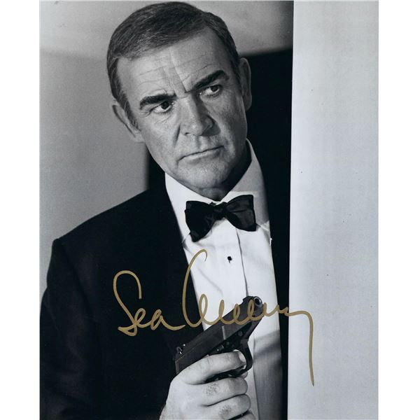 James Bond Sean Connery signed movie photo
