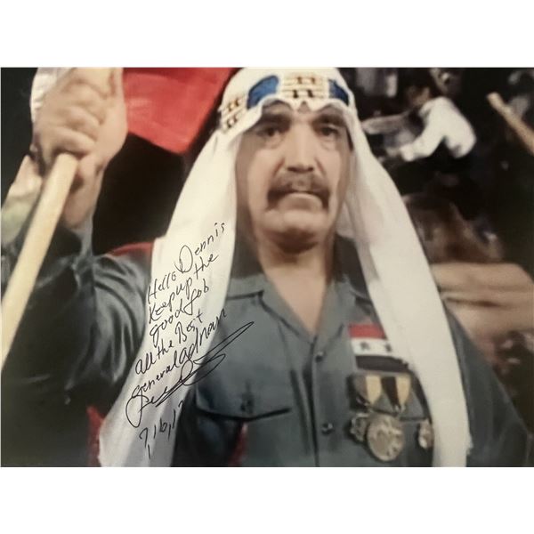 General Sheik Adnan signed photo