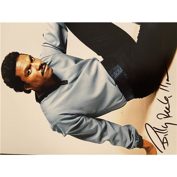 Star Wars Billy Dee Williams signed movie photo