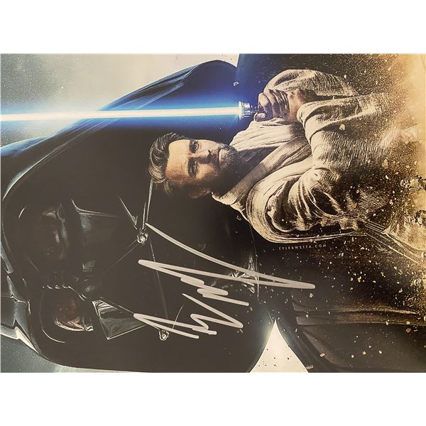 Star Wars Ewan McGregor signed photo