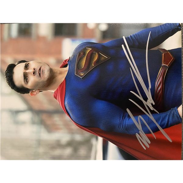 Superman and Lois Tyler Hoechlin signed photo