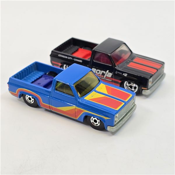 Hot Wheels Silverado Pair