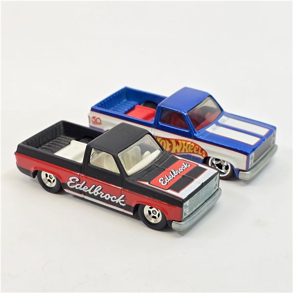 Hot Wheels Silverado Pair