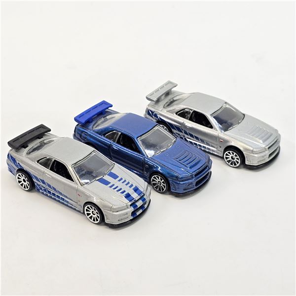 Hot Wheels R34 Skyline Lot