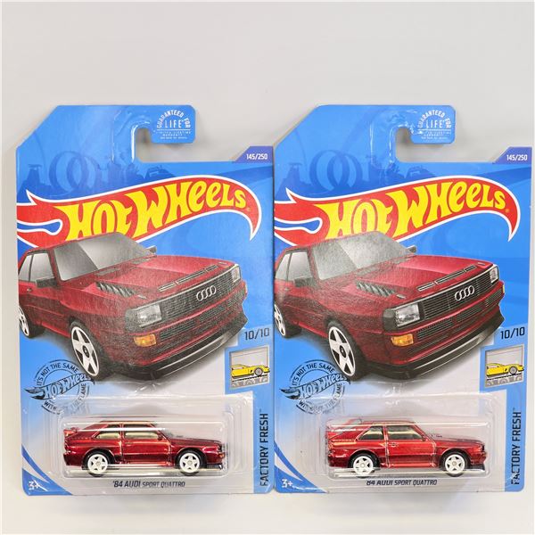 Hot Wheels STH pair Audi Quattro