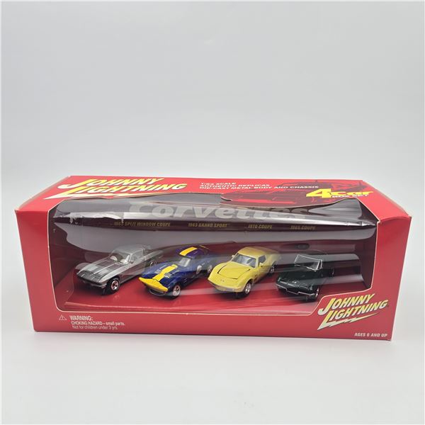 Johnny Lightning 4 pack with WL